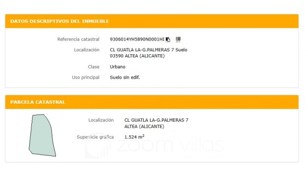 Reventa - Parcela / Terreno - Altea