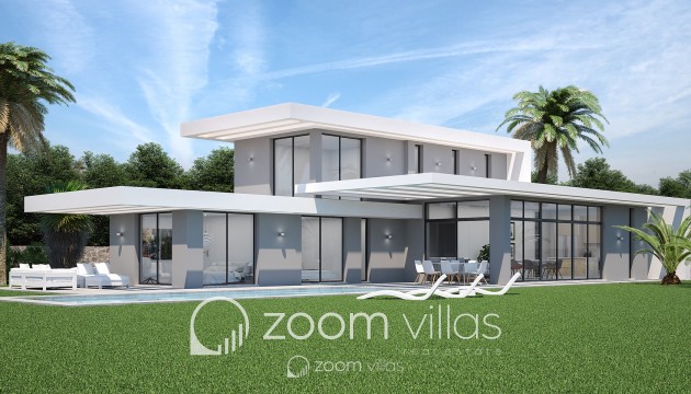 new build modern style villa in Javea