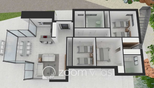 Nueva construcción  - Villa - Denia - Bellavista