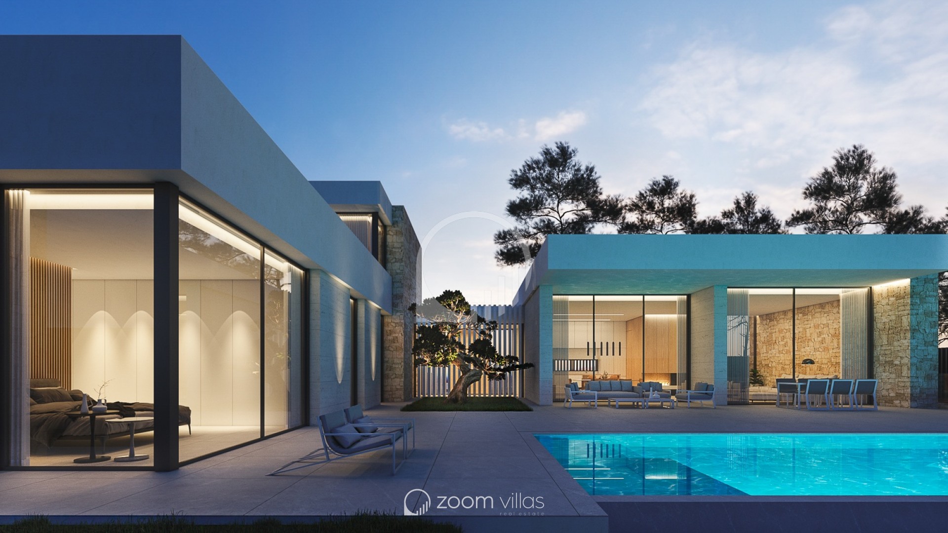 Villa à vendre à Moraira avec un design moderne | Zoom Villas