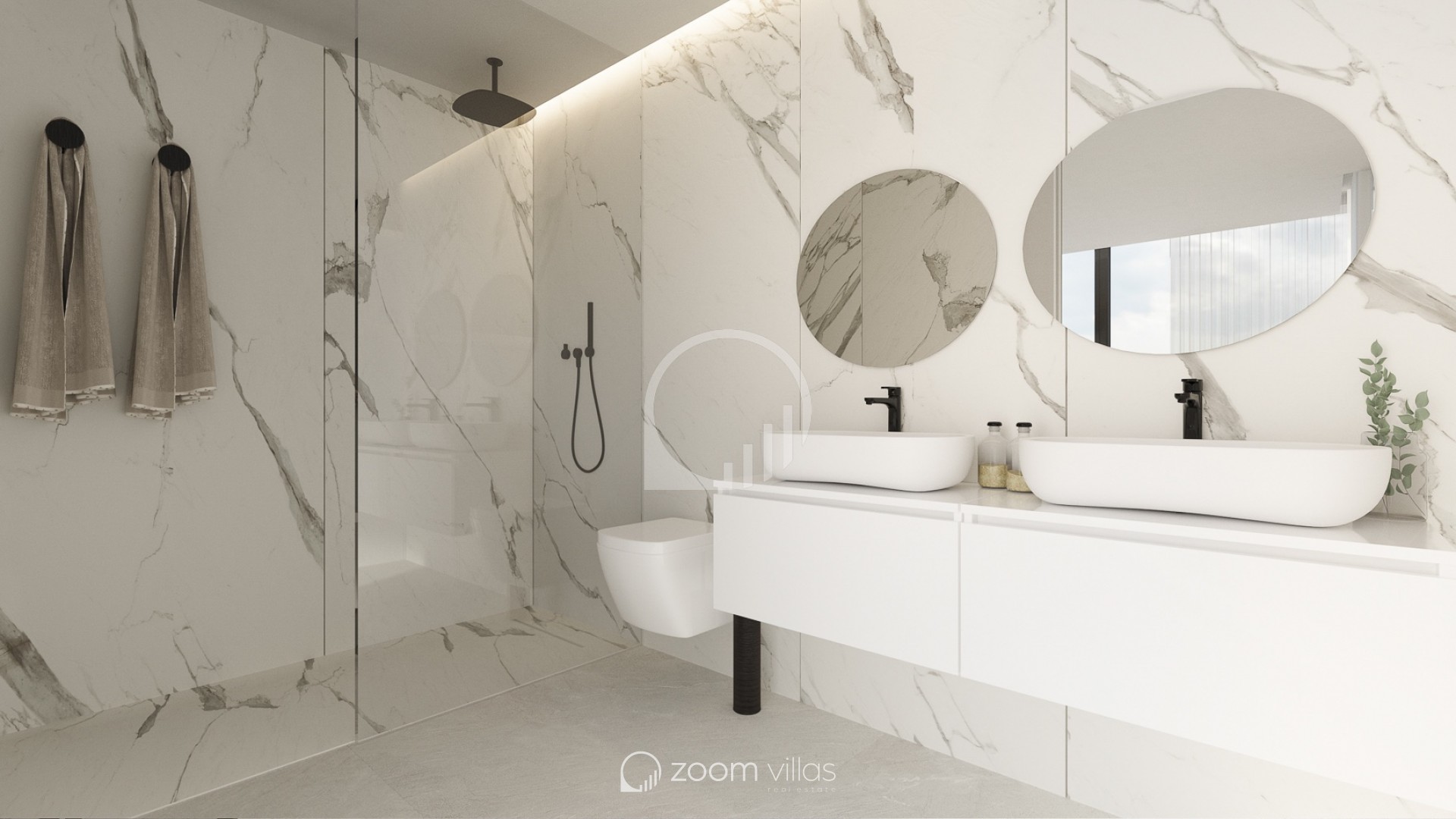 Villa à vendre à Moraira avec salle de bain moderne | Zoom Villas