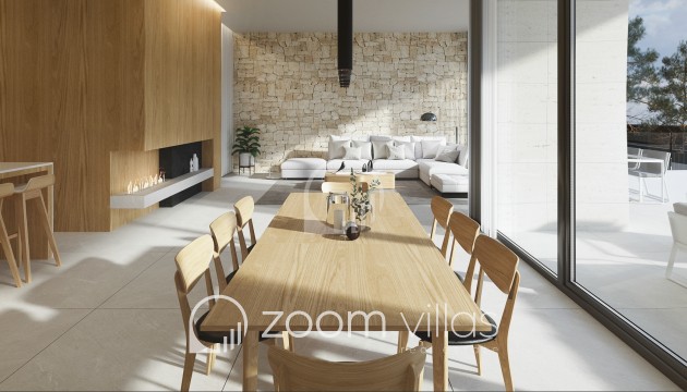 Villa à vendre à Moraira avec salle à manger spacieuse | Zoom Villas
