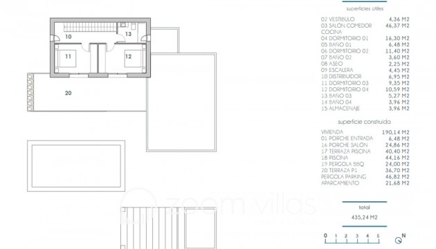 Nueva construcción  - Villa - Moraira - La Piñada