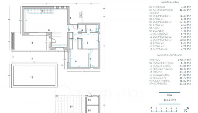 Nueva construcción  - Villa - Moraira - La Piñada