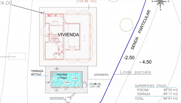 Wiederverkauf - Villa - Benissa - Partida Lleus